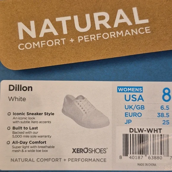 Xero Dillon Women's 8 Sneakers - New In Box - Picture 2 of 6